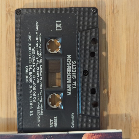 Van Morrison 2 cassette tape combo pack With vintage 1973 casette - Picture 3 of 5